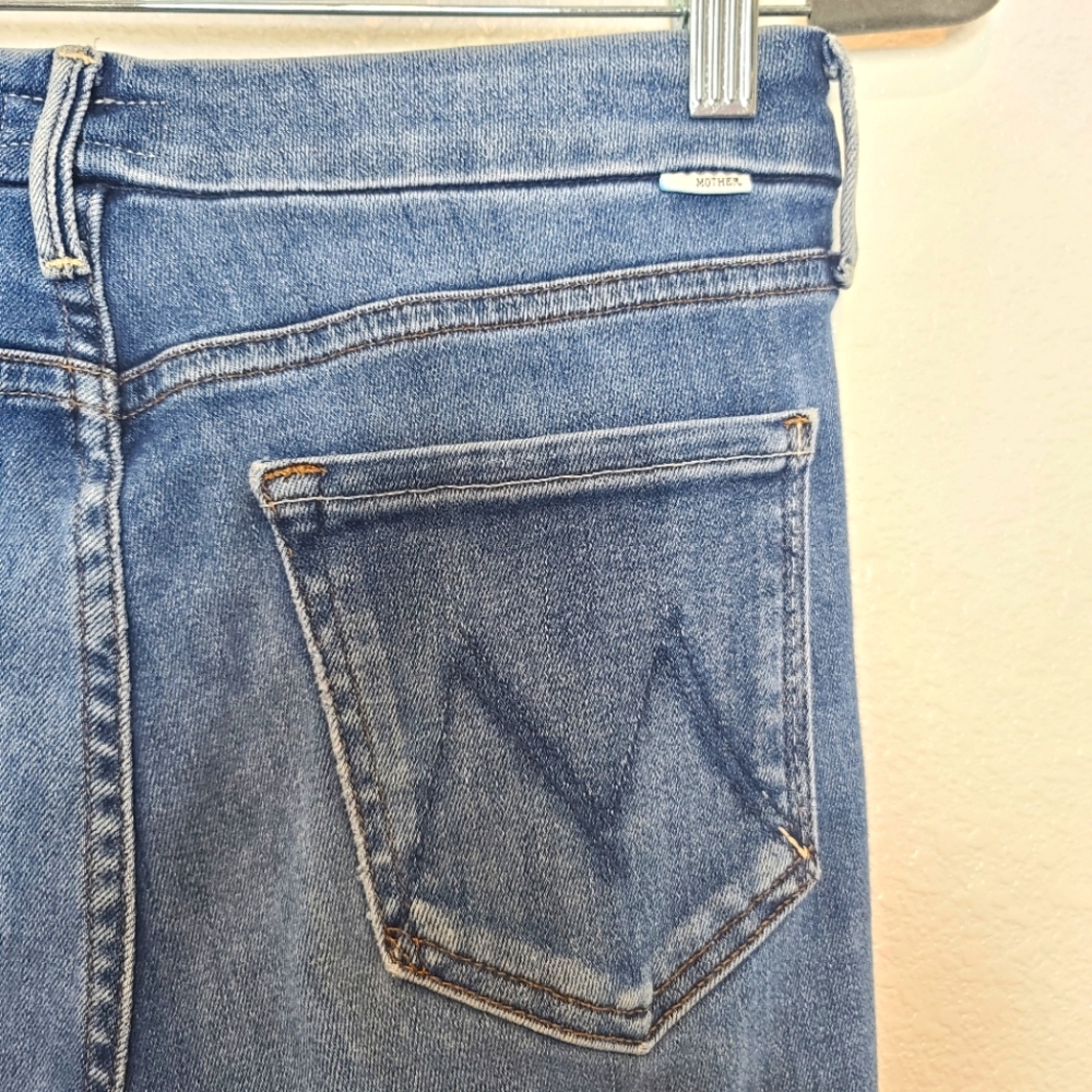 Mother Jeans The Looker Ankle Fray In Satisfaction Guaranteed Size 27 - Picture 11 of 13